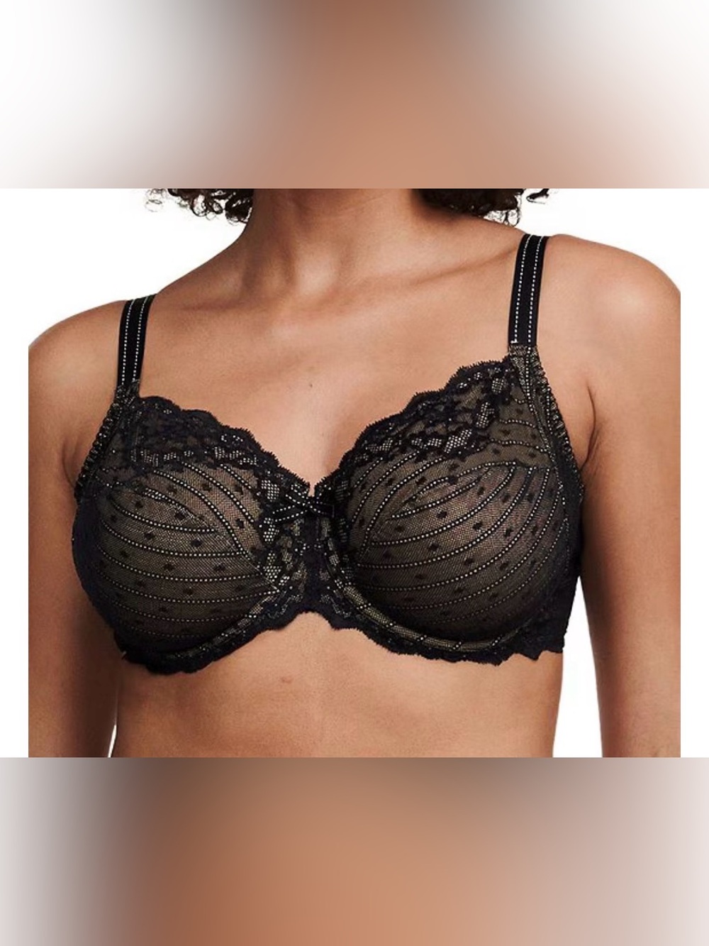 Chantelle Rive Gauche 3 Part Full Coverage Underwire Bra Size 40DDD